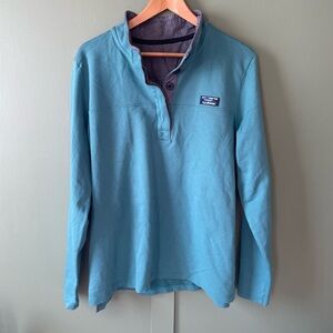 L.L. Bean Teal Pullover Sweatshirt